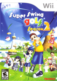 Super Swing Golf Season 2 Wii  box art